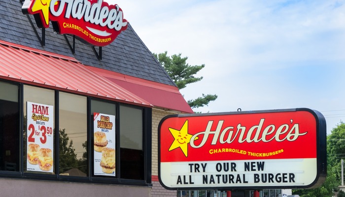 Exterior of a Hardee