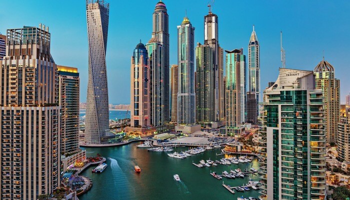 Skyline of Dubai