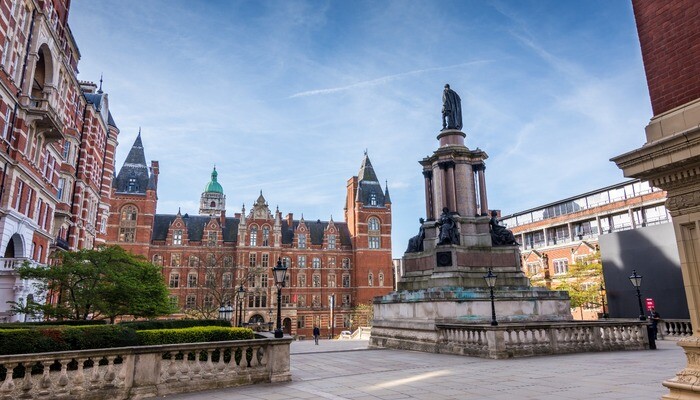 Courtyard at Imperial College London